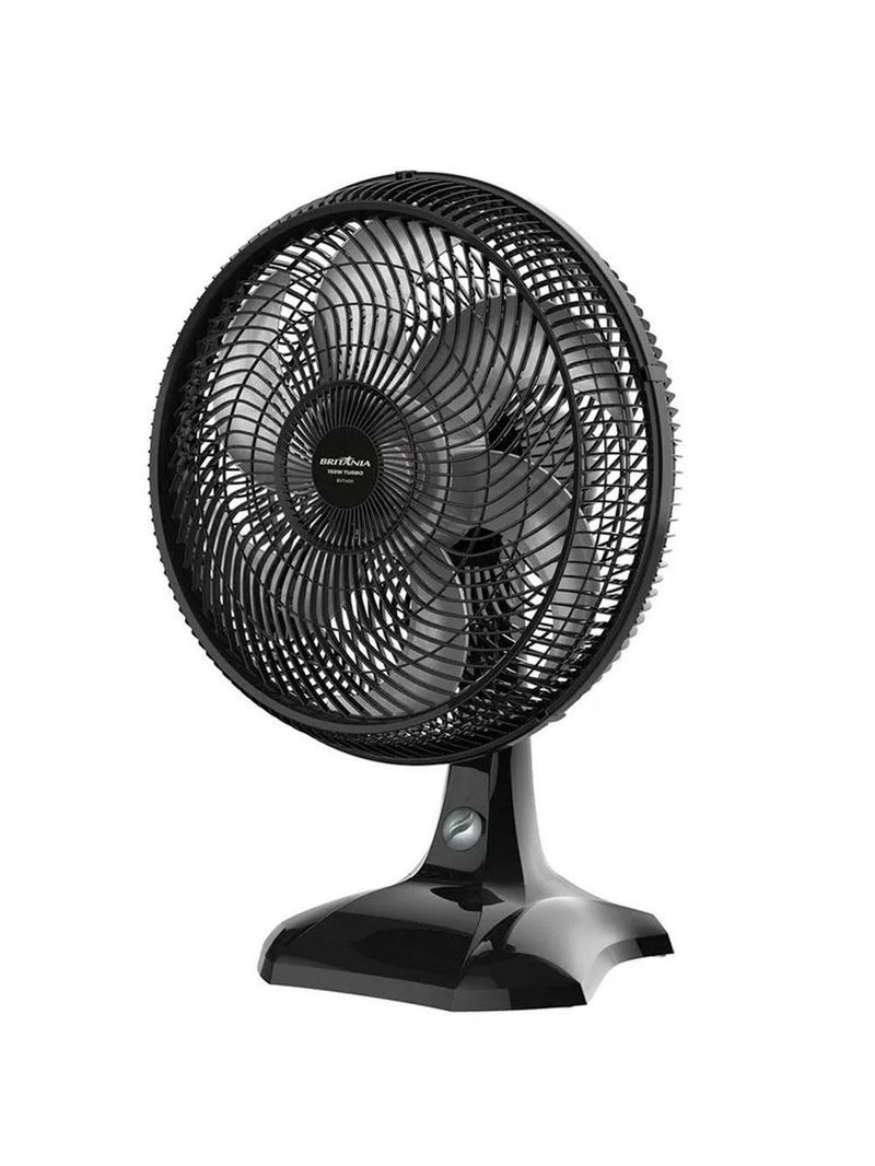 Ventilador 2 Em 1 Britânia Bvt400 40cm Com 6 Pás 3 Velocidades Preto 127v