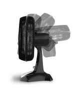 Ventilador 2 Em 1 Britânia Bvt400 40cm Com 6 Pás 3 Velocidades Preto 127v