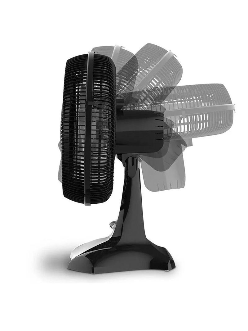 Ventilador 2 Em 1 Britânia Bvt400 40cm Com 6 Pás 3 Velocidades Preto 127v