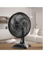 Ventilador De Mesa Britânia 3 Velocidades 40cm Bvt400 Preto 127 V