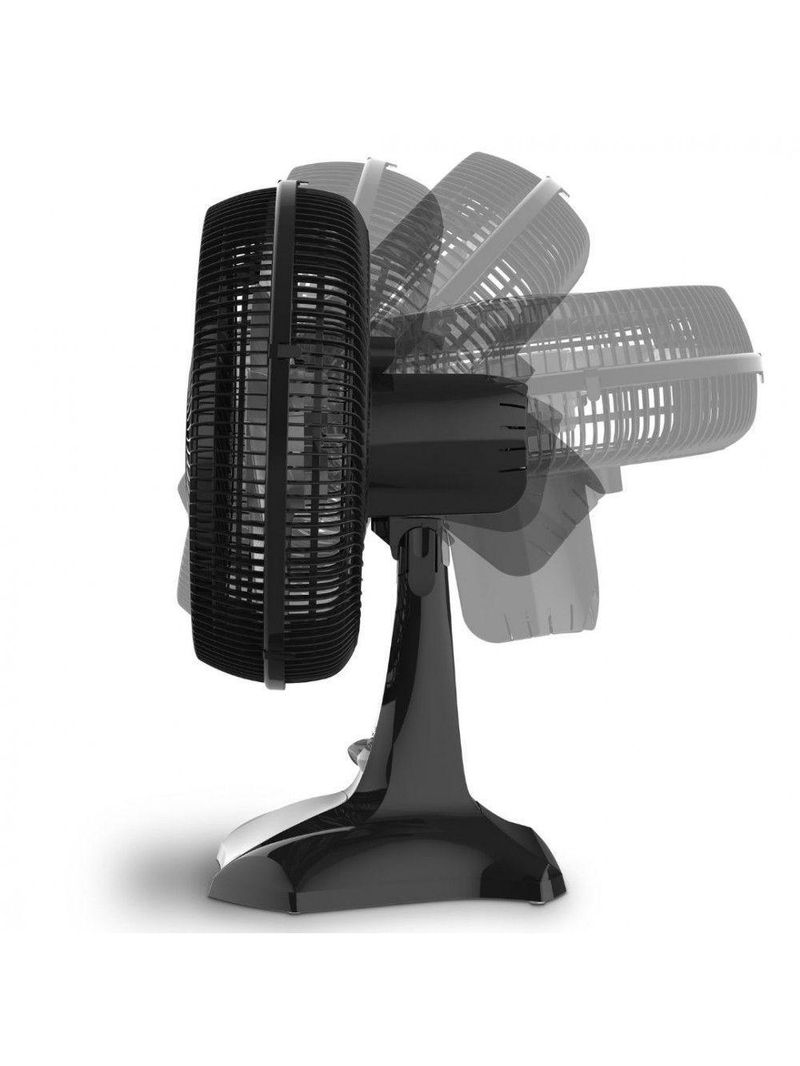 Ventilador De Mesa Britânia 3 Velocidades 40cm Bvt400 Preto 127 V