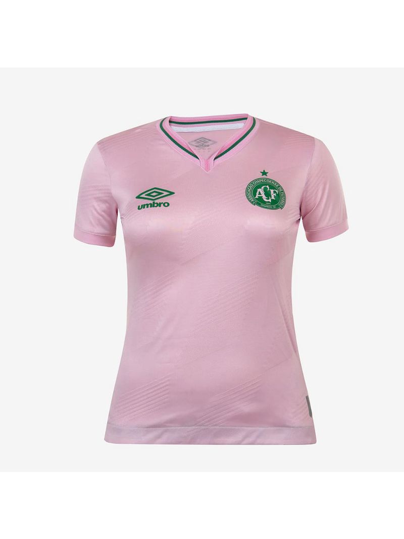 Camisa feminina umbro chapecoense outubro rosa 2024
