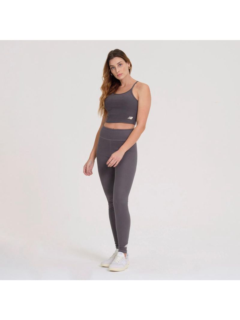 Legging new balance canelada small logo feminina
