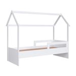 Cama Infantil Montessoriana Solteiro Branco Completa Móveis