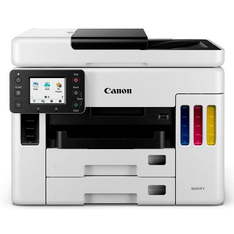 Impressora Multifuncional GX7010 Maxify Tanque de Tinta Colorida Impressão Wi-Fi