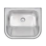 Tanque de Parede Tramontina Hera Wall 30L Aço Inox Acetinado 50x40 cm Outlet
