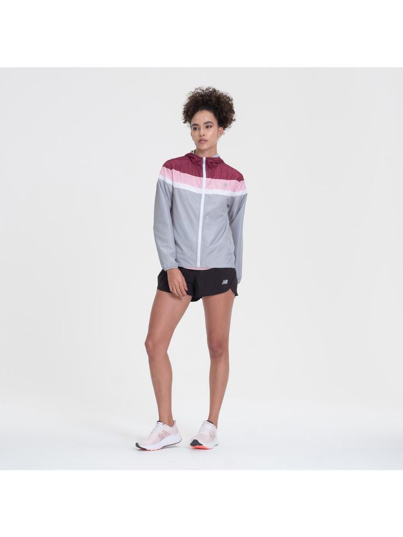 Jaqueta corta vento new balance accelerate feminino