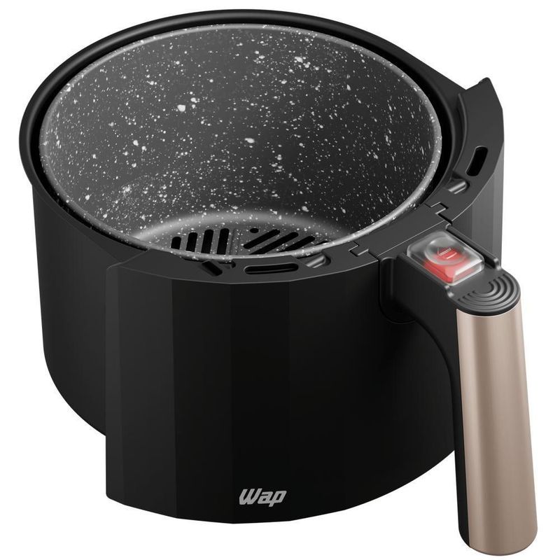 Fritadeira Elétrica Air Fryer WAP Grand Family 5L 1500W Cinza 110V