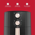 Fritadeira Elétrica Air Fryer WAP Grand Family 5L 1500W Preto 220V