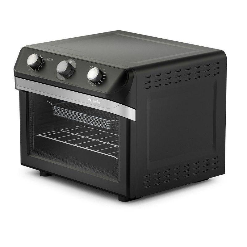 Forno Elétrico Air Fryer Mueller MFB35G 35L Preto com Grill Dourador e Função Descongelar 220V