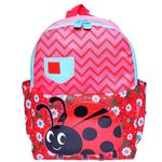 Mochila Infantil Baby Bichinhos Estampas Variadas – Leve, Colorida E Divertida Estampa:joaninha