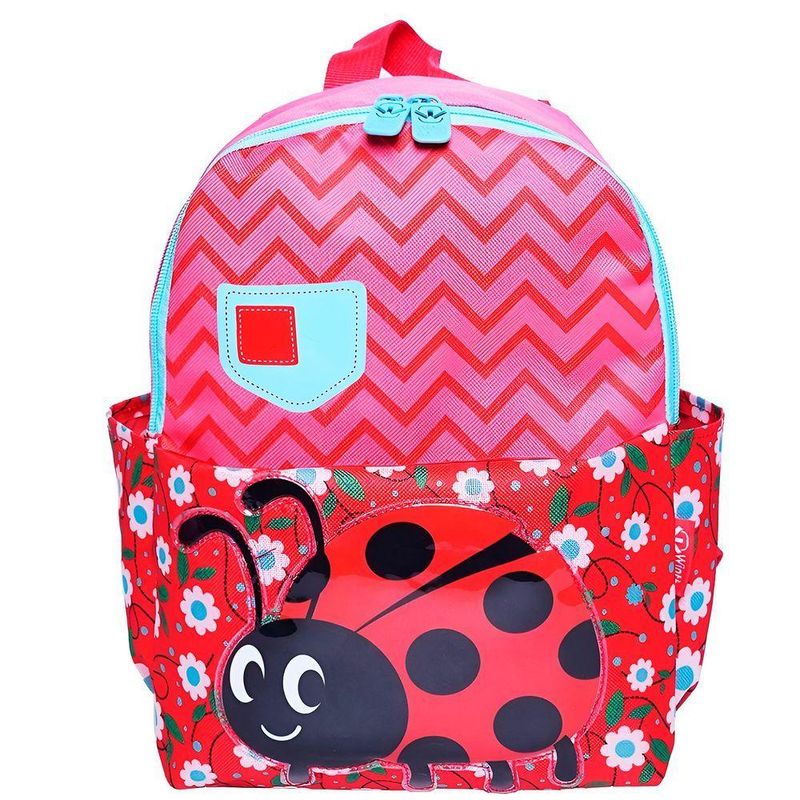 Mochila Infantil Baby Bichinhos Estampas Variadas – Leve, Colorida E Divertida Estampa:joaninha