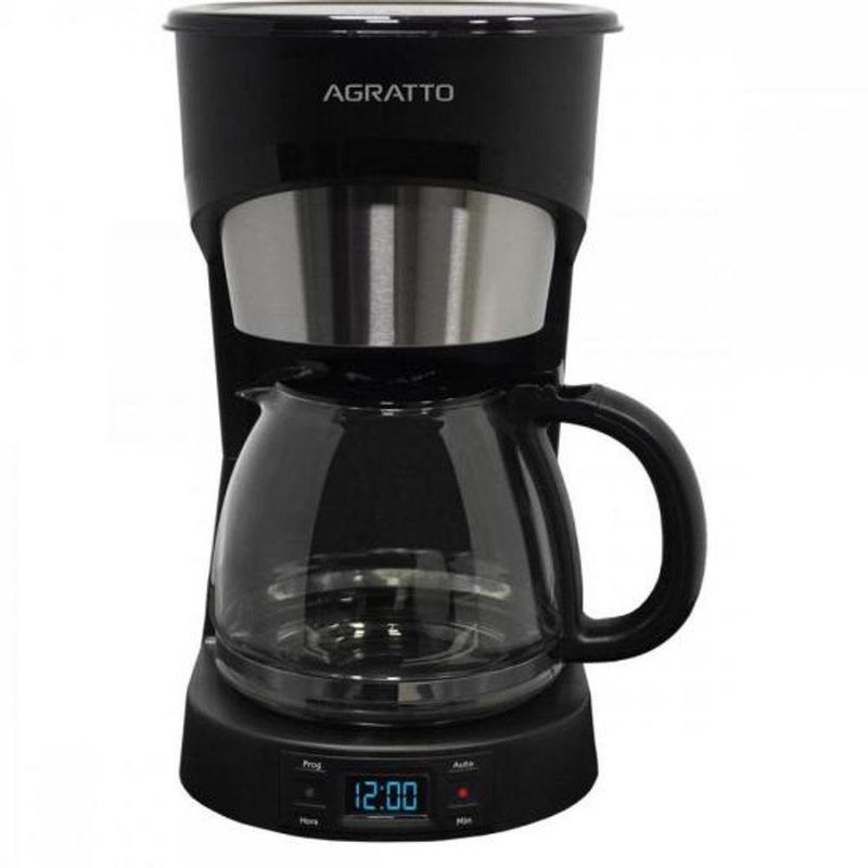 Cafeteira Elétrica Programável Aroma com Jarra de Vidro 38 Xícaras Preta 220V