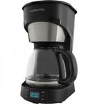 Cafeteira Elétrica Programável Aroma com Jarra de Vidro 38 Xícaras Preta 220V