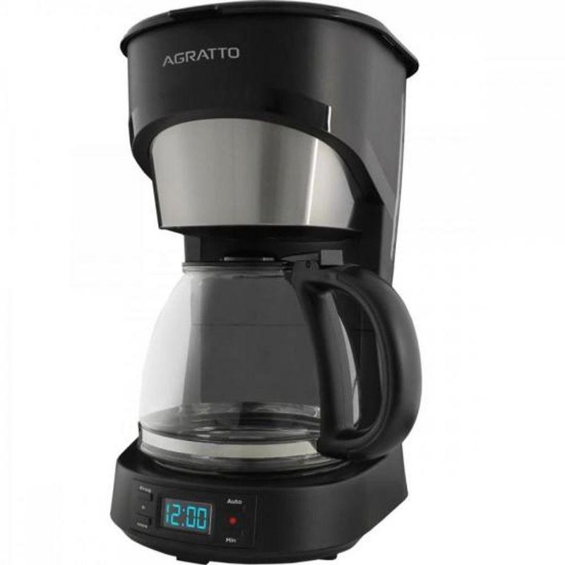 Cafeteira Elétrica Programável Aroma com Jarra de Vidro 38 Xícaras Preta 220V