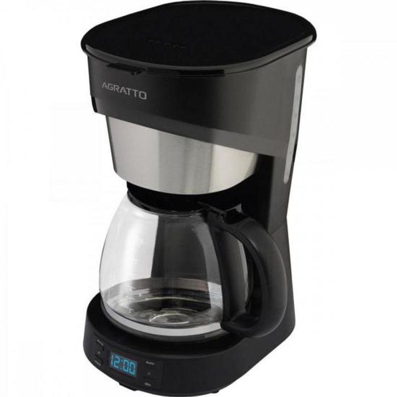 Cafeteira Elétrica Programável Aroma com Jarra de Vidro 38 Xícaras Preta 220V
