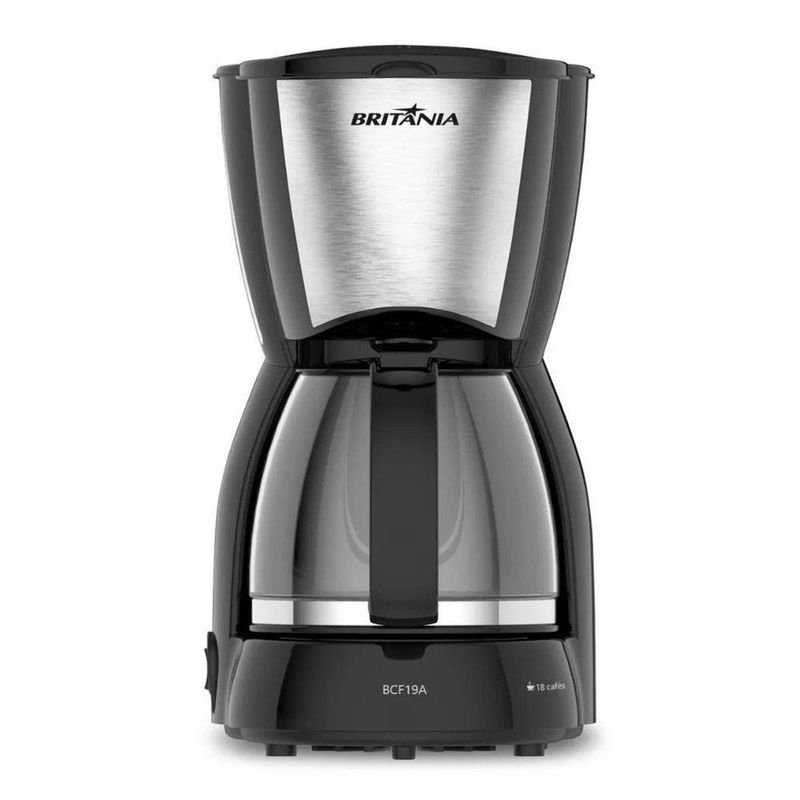 Cafeteira Elétrica Britânia Bcf32a em Aço Inox com Jarra Inox 110V