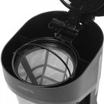 Cafeteira Elétrica Programável Aroma com Jarra de Vidro 38 Xícaras Preta 220V