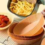 Kit 50 Forma De Papel Air Fryer Forminha Descartavel