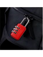 Cadeado Com Segredo 3 Dígitos Em Metal Resistente – Ideal Para Mala, Mochila E Armário Bloqueio Combinação cinza