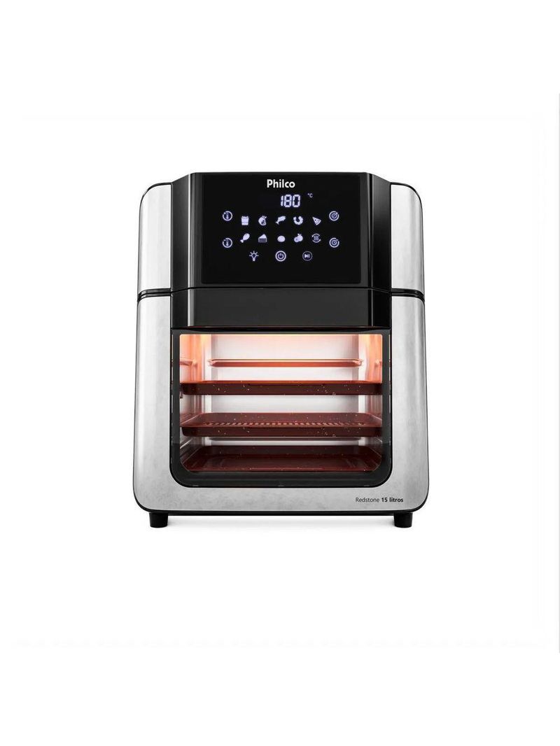 Air Fryer Oven Philco 15L Painel Digital PAF15A 110V