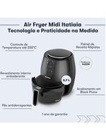 Air Fryer 3,7 Litros Midi Itatiaia 220V