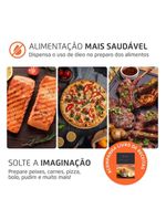 Air Fryer Forno 25L French Door Mondial Preto/inox 2000W AFDO-25L-FD 110V