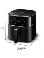 Air Fryer Fischer Digital 6L Com Função Descongelar E Timer 220V