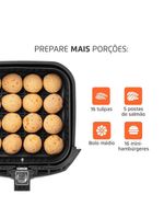 Fritadeira elétrica sem Óleo air fryer mondial family afn40fb 4l preta