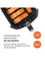 Fritadeira elétrica sem Óleo air fryer mondial family afn40fb 4l preta