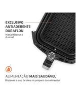Fritadeira elétrica sem Óleo air fryer mondial family afn40fb 4l preta