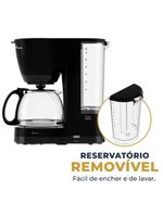 Cafeteira britânia bcf32c jarra de vidro