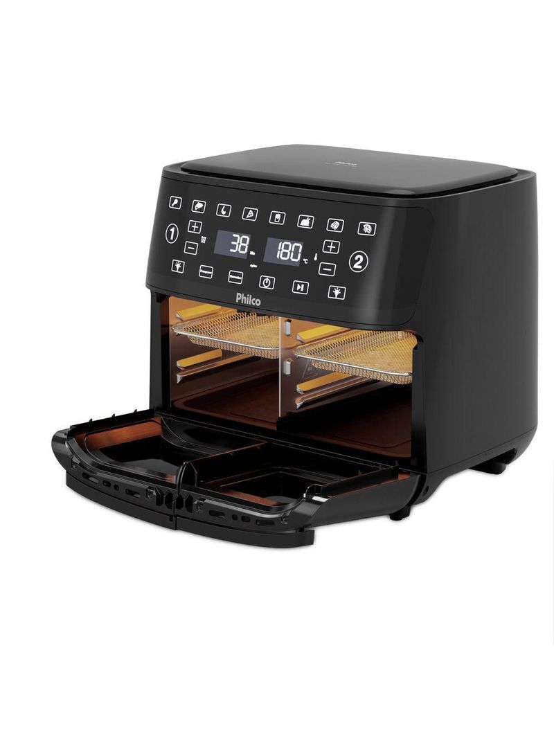Air Fryer Philco 14L 4 Em 1 Painel Digital PAF14A 220V