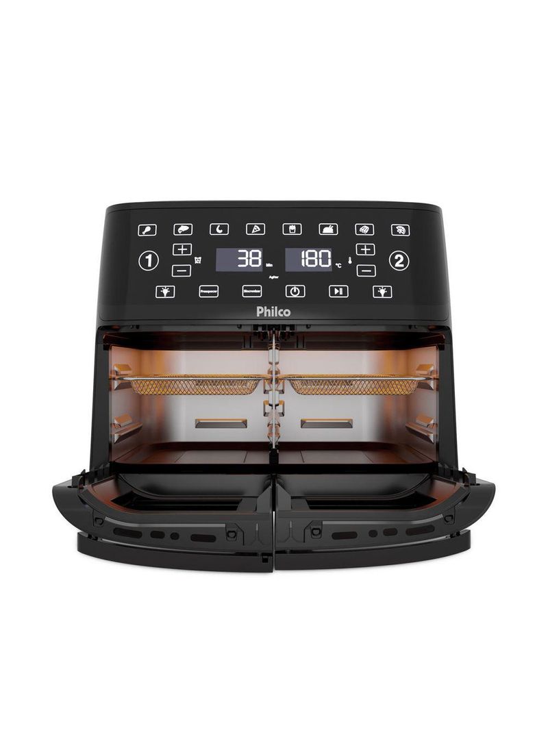 Air Fryer Philco 14L 4 Em 1 Painel Digital PAF14A 220V
