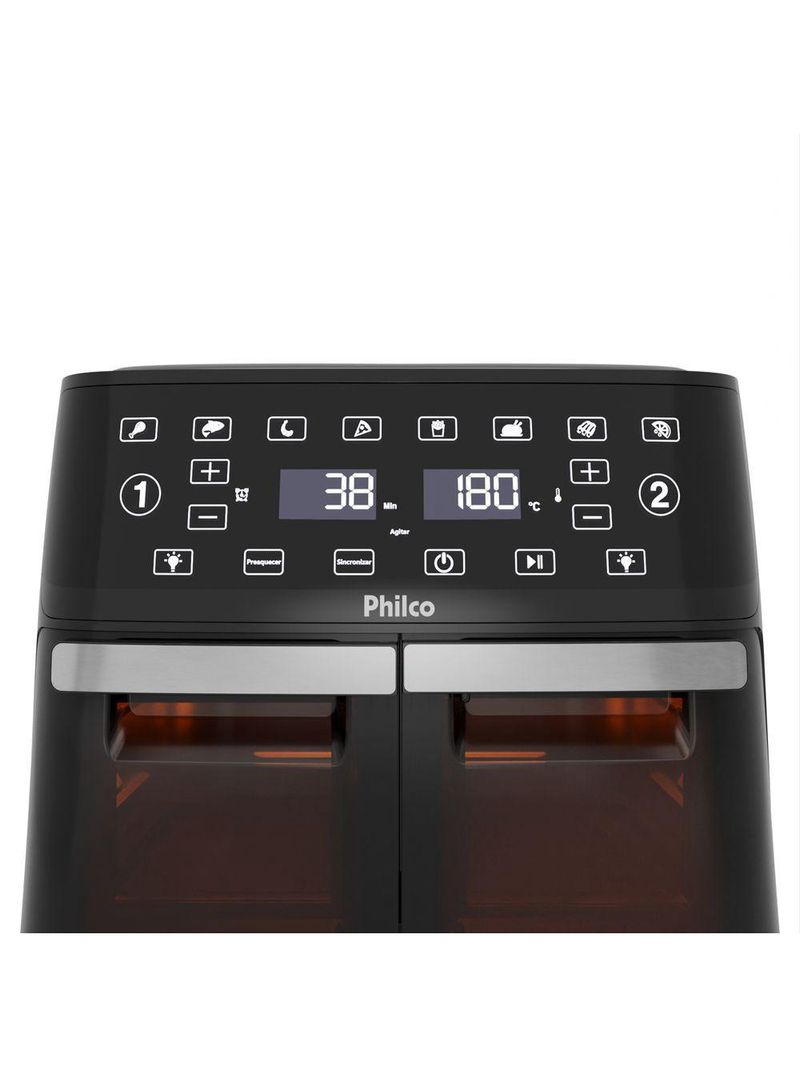 Air Fryer Philco 14L 4 Em 1 Painel Digital PAF14A 220V