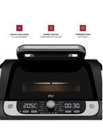 Fritadeira air fryer wap barbecue digital 1700w 12 funções painel led graystone sem Óleo sem fumaça
