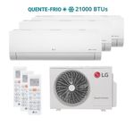 Ar Condicionado Tri Split LG 21000 BTUs (HW 3x09K) Quente e Frio Inverter 220V R32 Z3UW21GFB1AWGZBR1