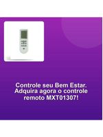 Controle Remoto Ar Condicionado Consul Mxt01307