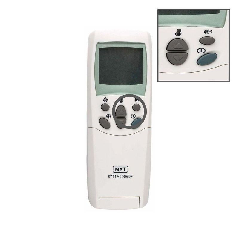 Controle Remoto Mxt 01096 Para Ar Condicionado Lg 6711a20069f