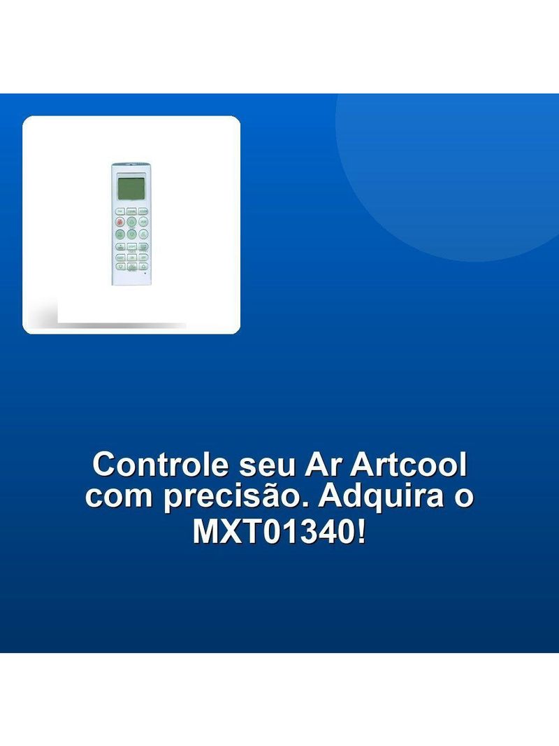 Controle Remoto Ar Condicionado Lg Mxt01340