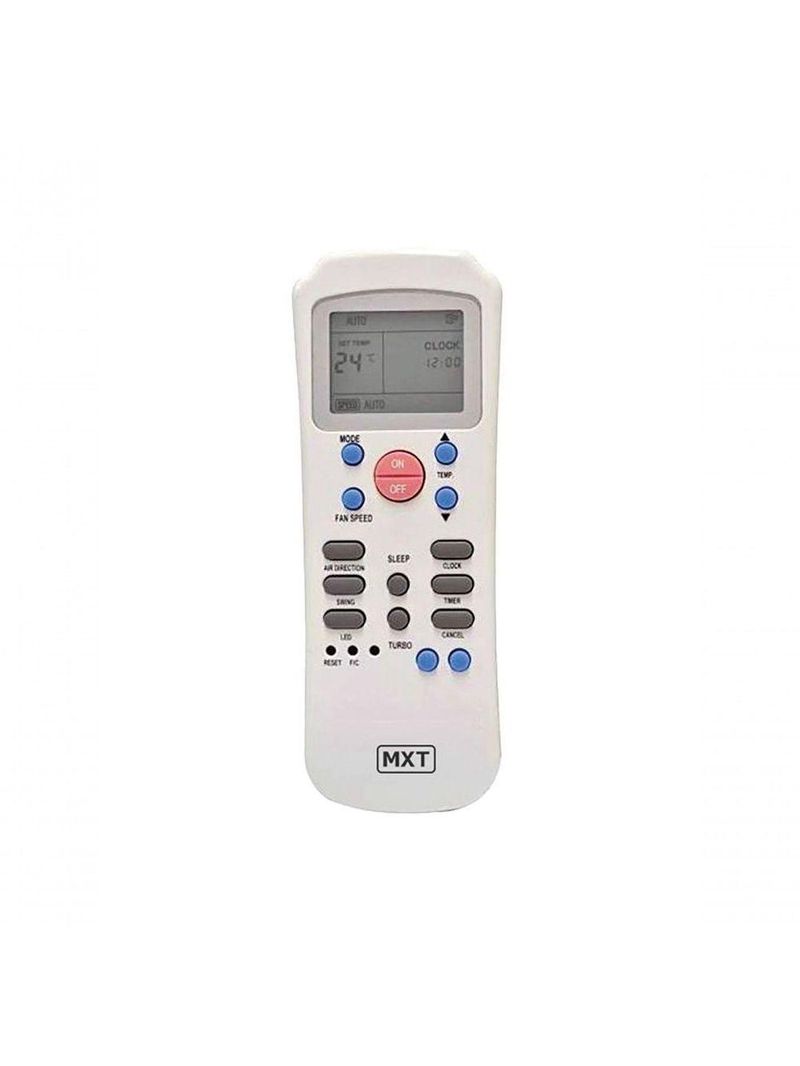 Controle Remoto Ar Condicionado Carrier Mxt01309