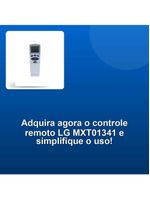 Controle Remoto Ar Condicionado Lg Mxt01341