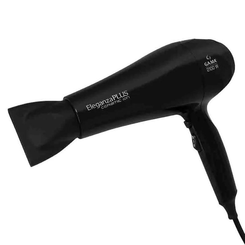 Secador De Cabelo Plus Ceramic íon 2100w Preto 127v