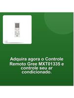 Controle Remoto Ar Condicionado Gree Mxt01335