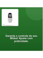 Controle Remoto Ar Condicionado Midea Mxt01308
