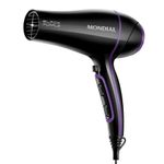 Secador De Cabelo Mondial Scn01 Black Purple 2000W Preto