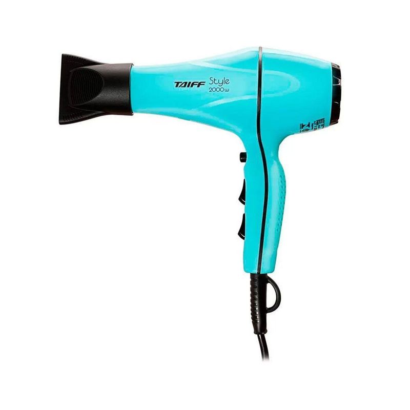 Secador De Cabelo Style 2000w 2 Velocidades Taiff Azul Tiffany 220v