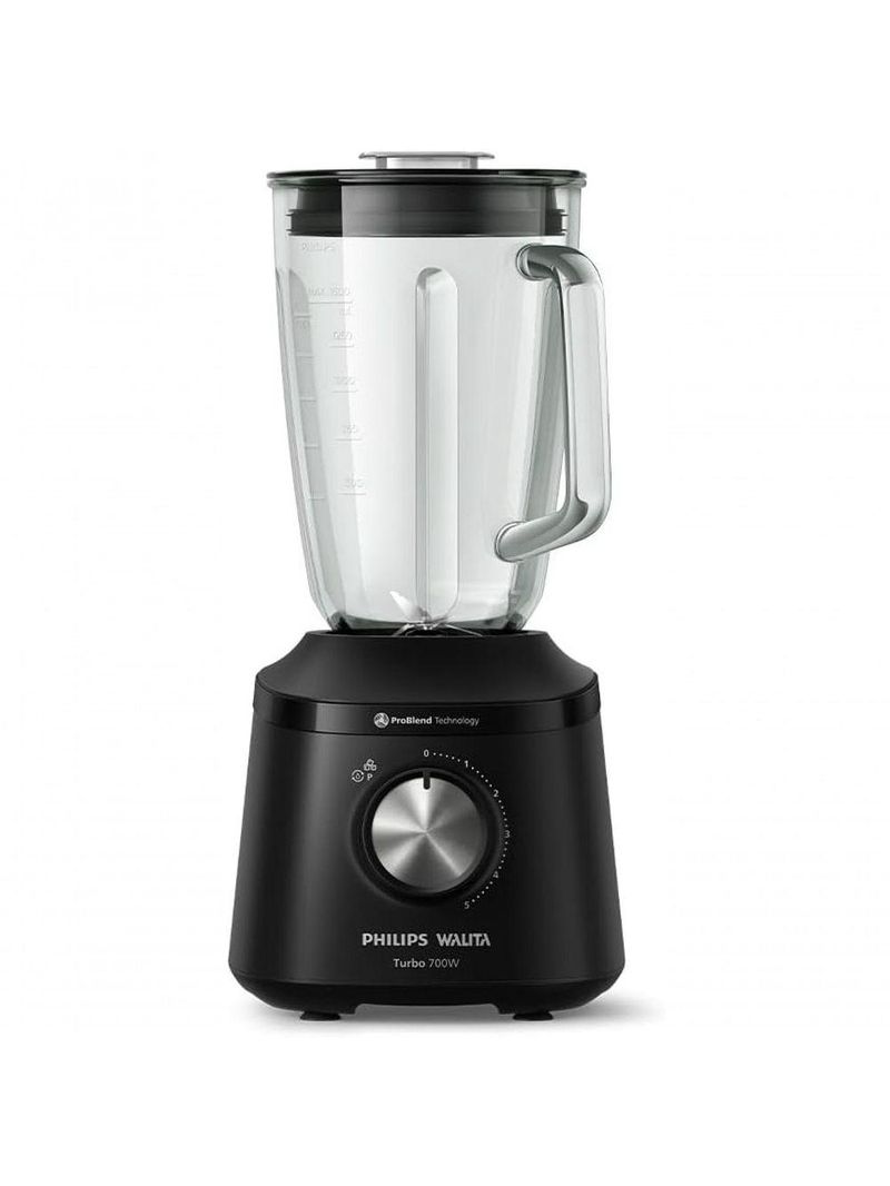 Liquidificador Philips Walita Série 3000 Turbo Preto Jarra De Vidro 110V