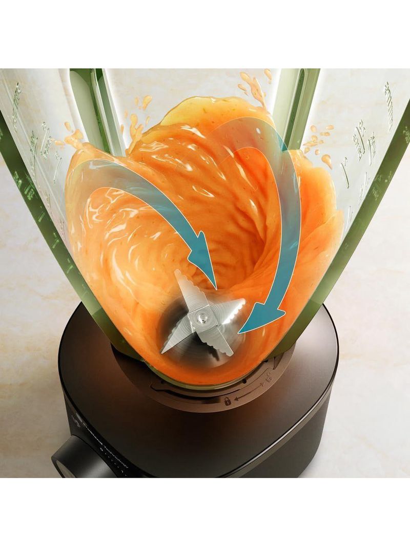 Liquidificador Philips Walita Série 3000 Turbo Preto Jarra De Vidro 110V