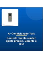 Controle Remoto Ar Condicionado York